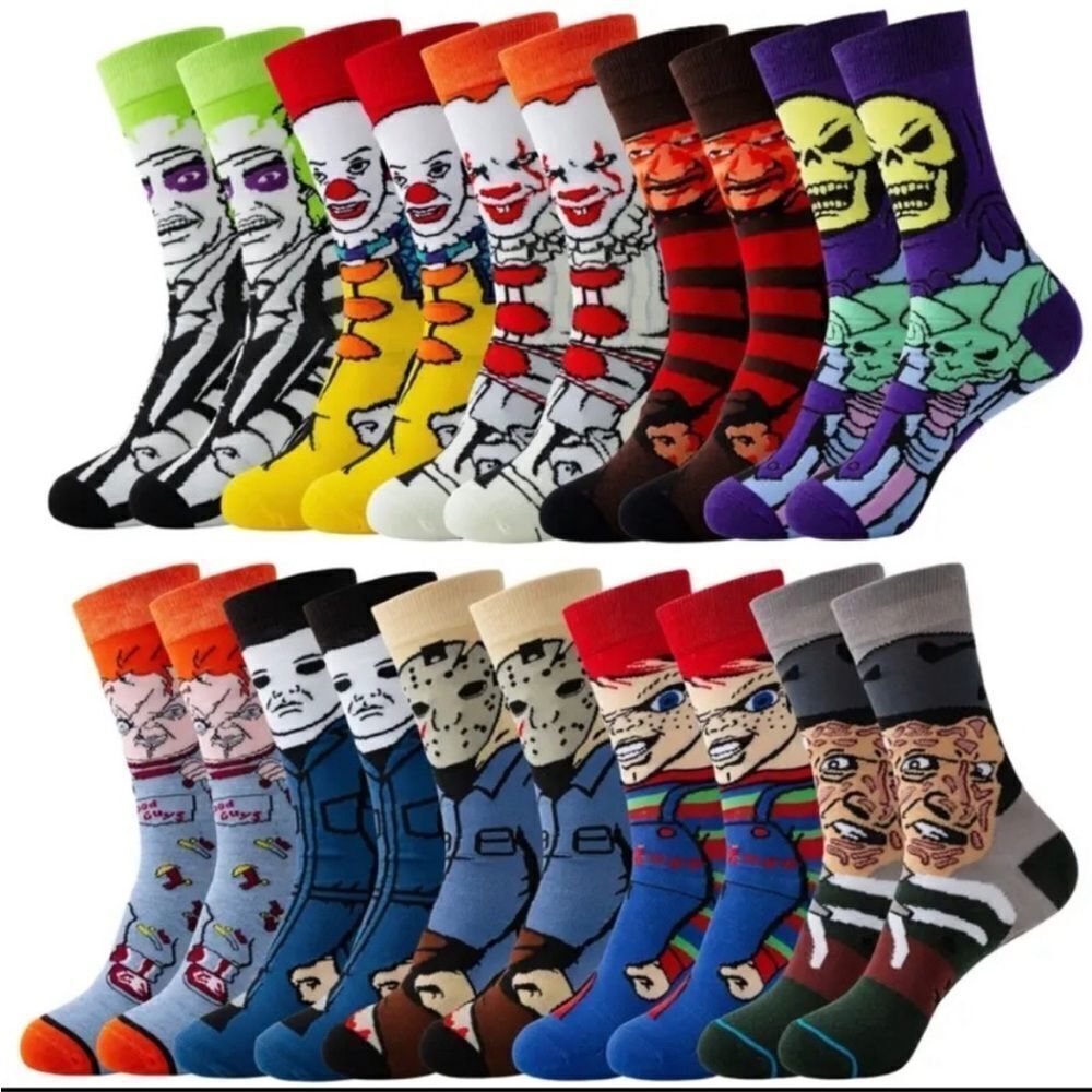 Socks unisex 2 pairs new Halloween motive